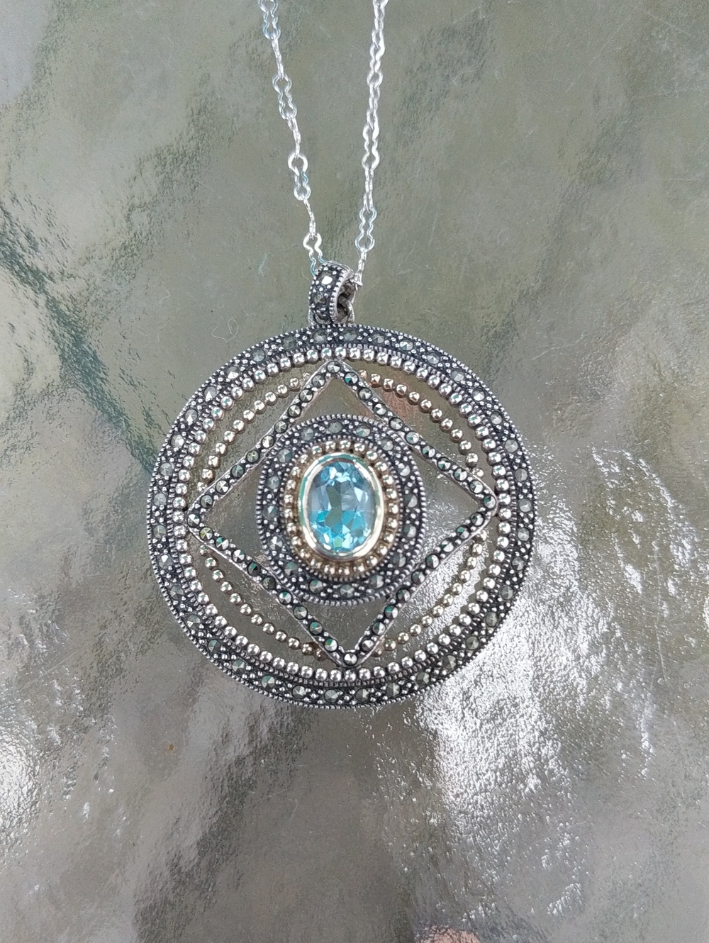 Judith Jack Sterling Silver Necklace